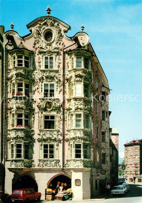 Innsbruck Altstadt Helblinghaus Historisches Gebaeude 15. Jhdt.