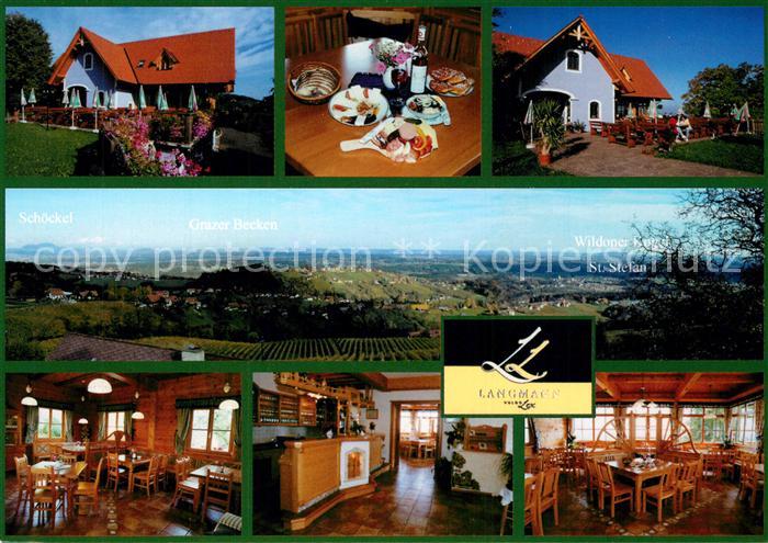 St Stefan Stainz Weingut Buschenschank Langmann Landschaftspanorama