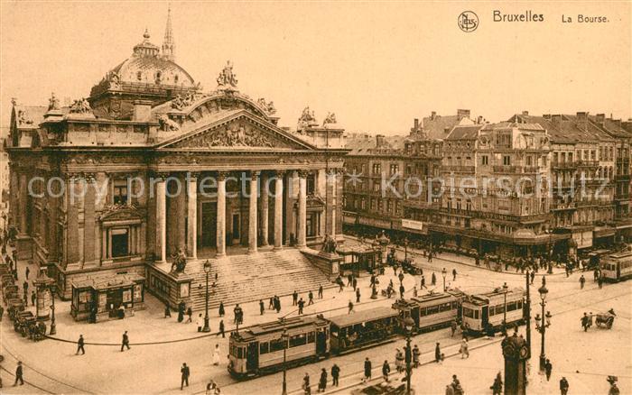 Strassenbahn Bruxelles Bourse