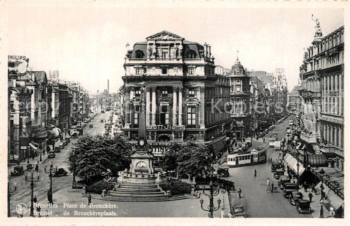 Strassenbahn Bruxelles Place de Brouckere
