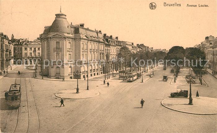 Strassenbahn Bruxelles Avenue Louise