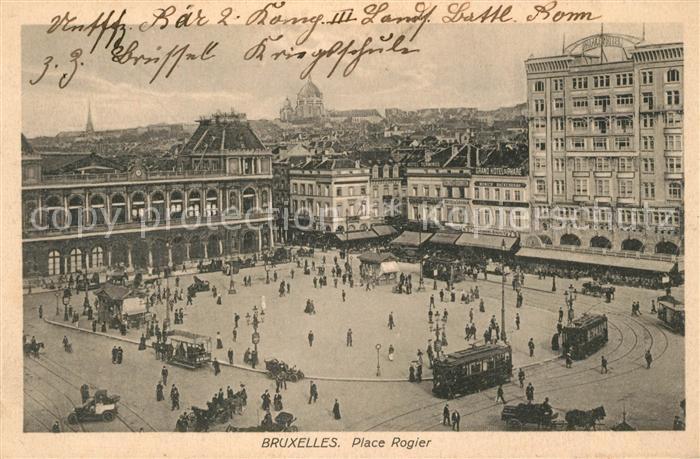 Strassenbahn Place Rogier
