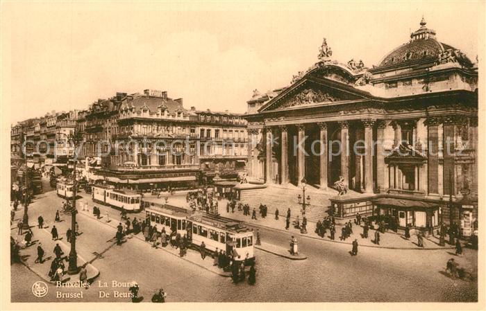 Strassenbahn Bruxelles Bourse