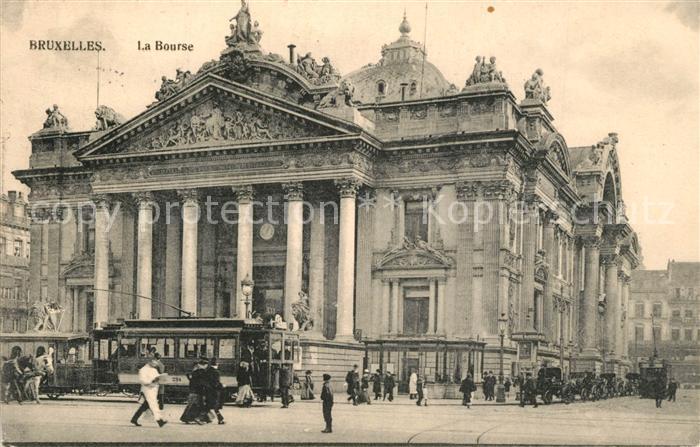 Strassenbahn Bruxelles Bourse