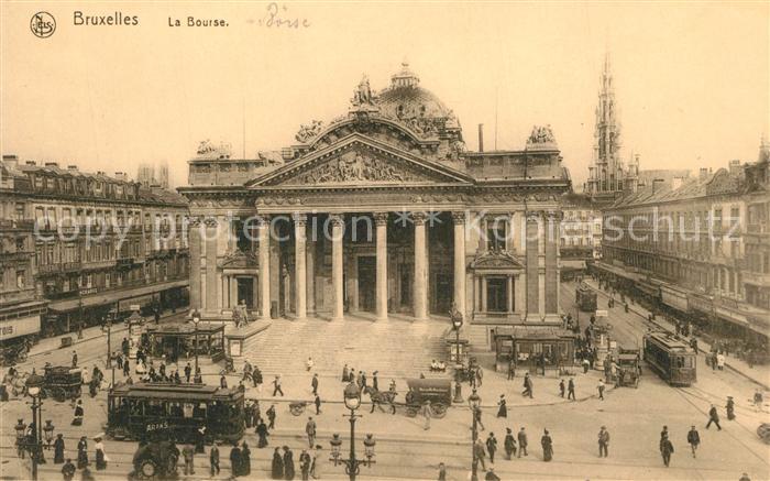 Strassenbahn Bruxelles Bourse