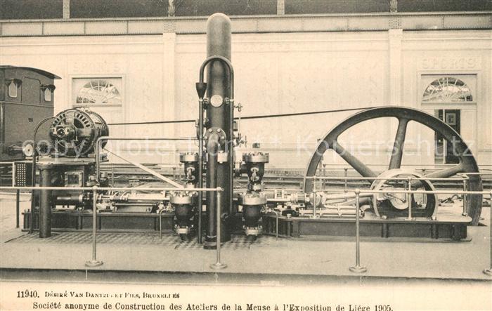 Exposition Universelle Liege 1905 Societe anonyme de Construction des Ateliers d