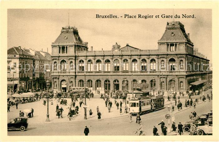 Strassenbahn Bruxelles Place Rogier Gare du Nord
