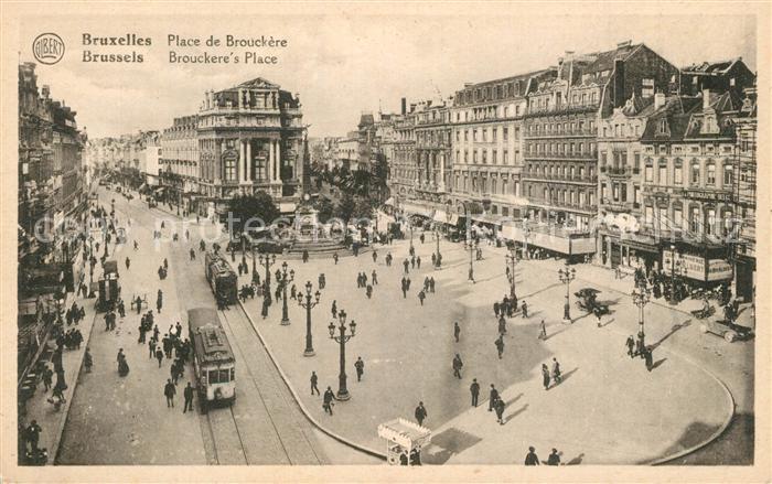 Strassenbahn Bruxelles Place de Brouckere