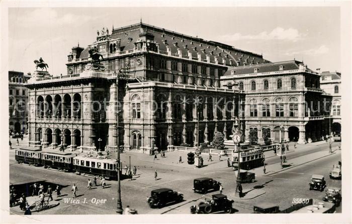 Strassenbahn Wien Oper