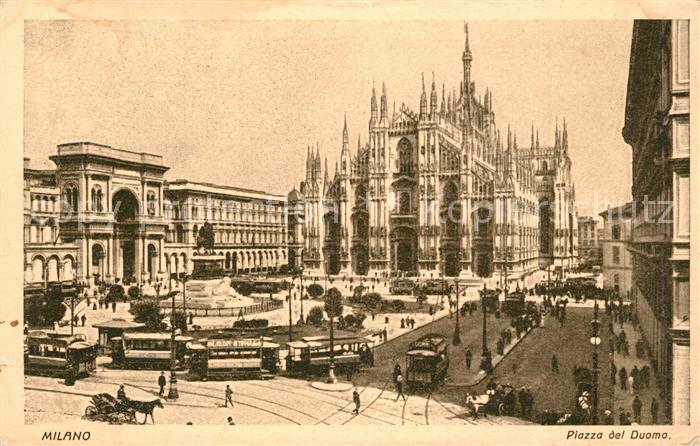 Strassenbahn Milano Piazza del Duomo