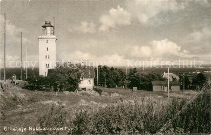 Leuchtturm Lighthouse Gilleleje Nakkehoved Fyr