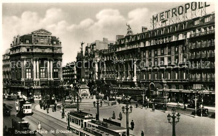 Strassenbahn Bruxelles Place de Brouckere