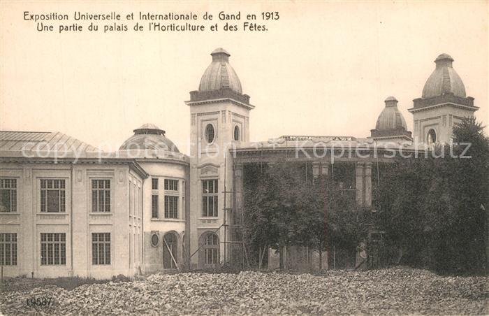 Exposition Universelle Gand 1913 Palais de l Horticulture et des Fetes