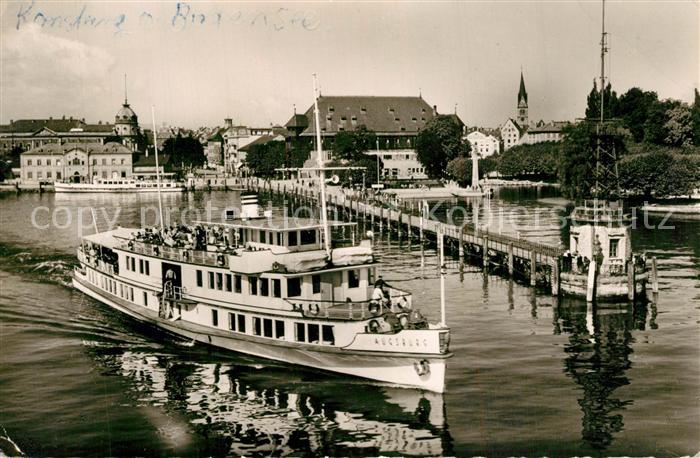 Motorschiffe MS Augsburg Konstanz Bodensee Hafen Konzil