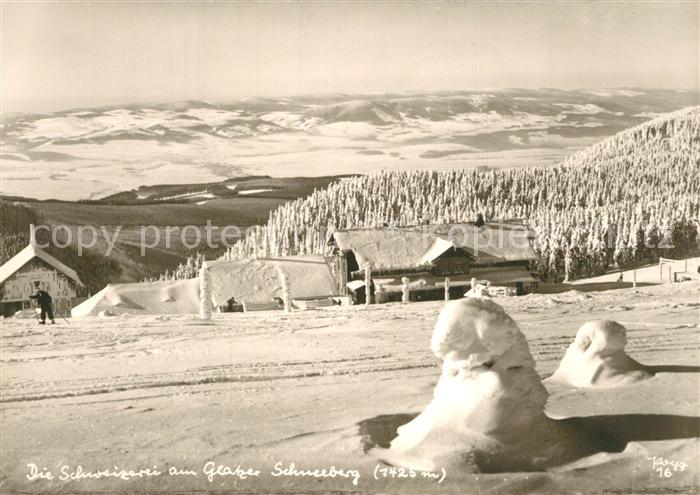 Foto Popp Nr. 16 Schweizerei Glatzer Schneeberg