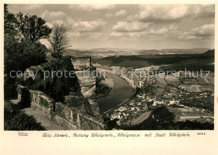 Foto Hahn Nr. 3022 Festung K?nigstein K?nigsnase