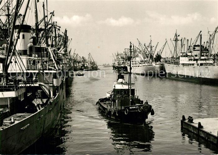 Schiffe Ships Navires Bremen ?berseehafen Boot Rechtenfleth
