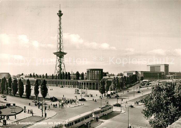 Strassenbahn Berlin Ausstellungshallen Funkturm