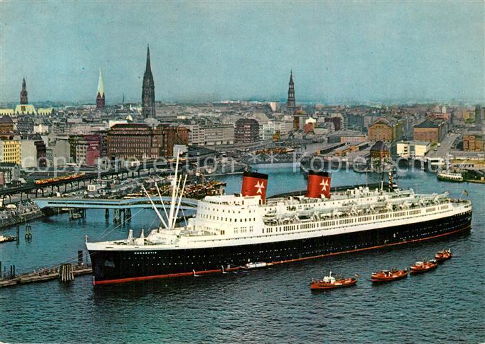 Dampfer Oceanliner Hanseatic Hamburg