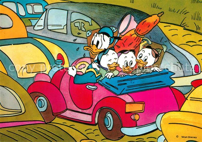 Disney Walt Donald Duck Tick Trick und Track Auto
