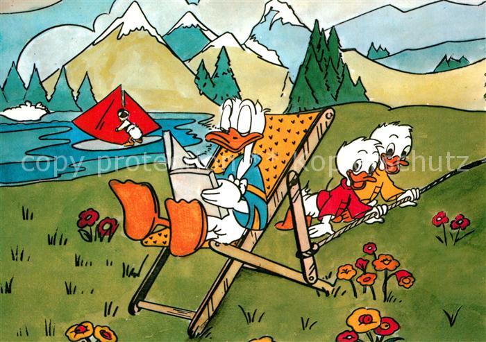 Disney Walt Donald Duck Tick Trick Track Liege Buch