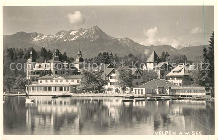 Velden Woerthersee Schloss Panorama