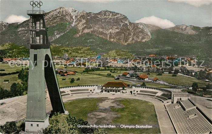 GARMISCH-PARTENKIRCHEN Bayern Olympia Skistadion