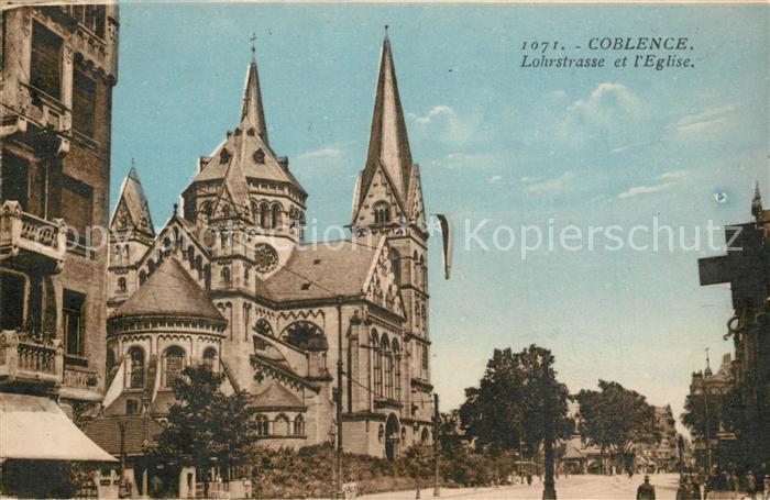 Coblenz Koblenz Lohrstrasse Kirche