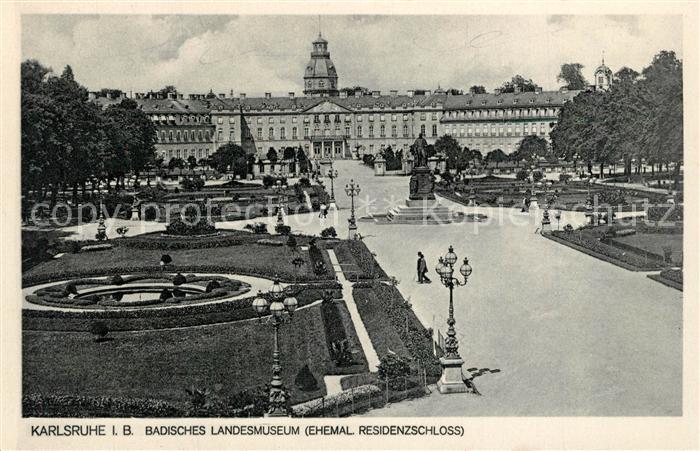 Karlsruhe Baden Badisches Landesmuseum Residenzschloss