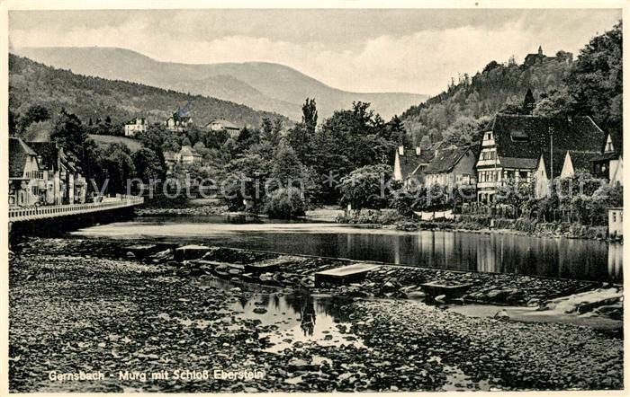 Gernsbach Murg Schloss Eberstein