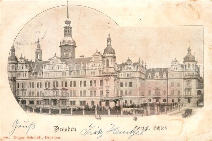 Dresden Koenigliches Schloss