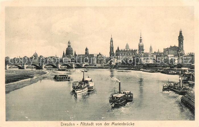 Dresden Altstadt Marienbruecke