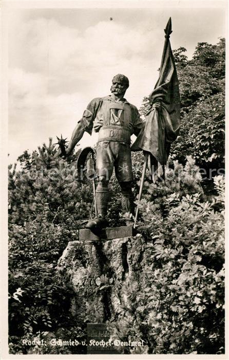 Kochel See Schmied von Kochel Denkmal