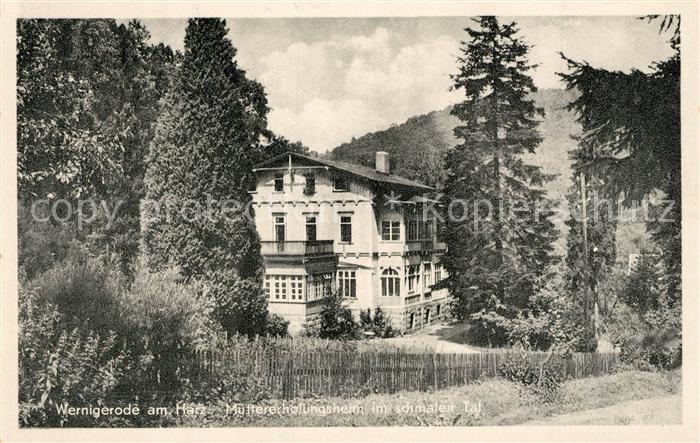 Wernigerode Harz Muettererholungsheim