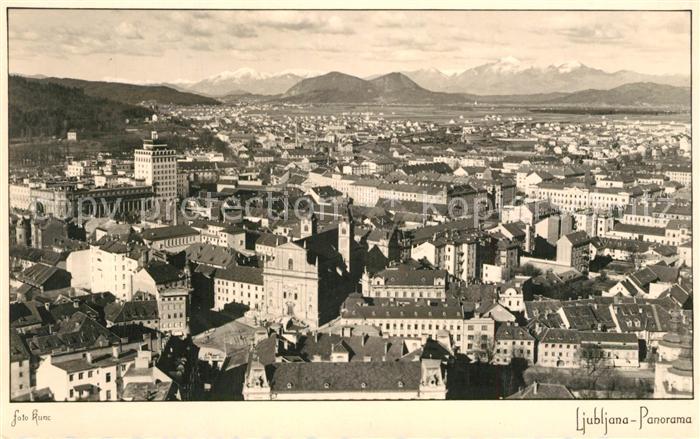 Ljubljana Laibach Panorama