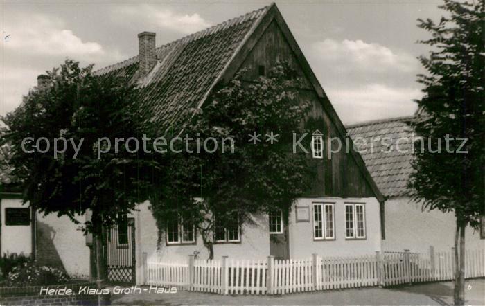 Heide Holstein Klaus Groth Haus