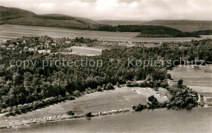 Bringhausen Fliegeraufnahme Edersee