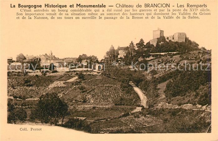 Brancion Chateau Panorama