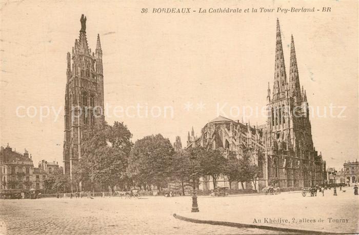 Bordeaux Cathedrale Tour Pey Berland