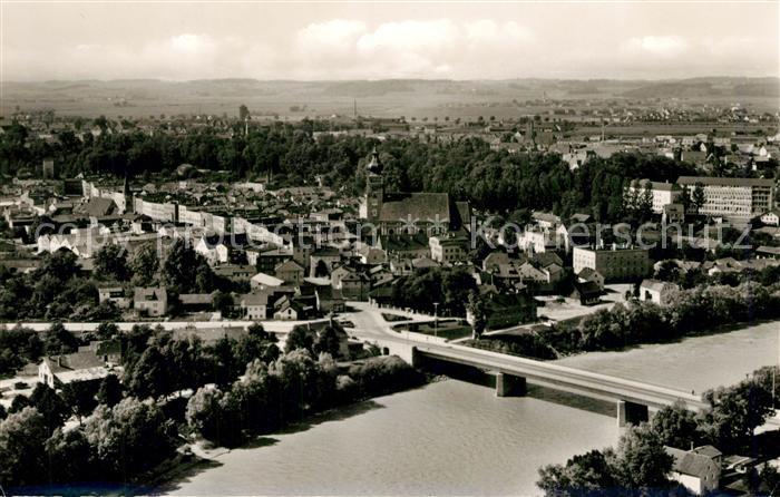 Muehldorf Inn Fliegeraufnahme