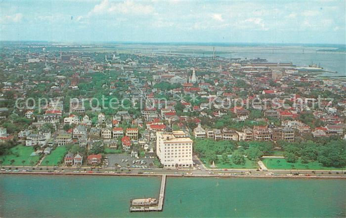 Charleston South Carolina Fliegeraufnahme