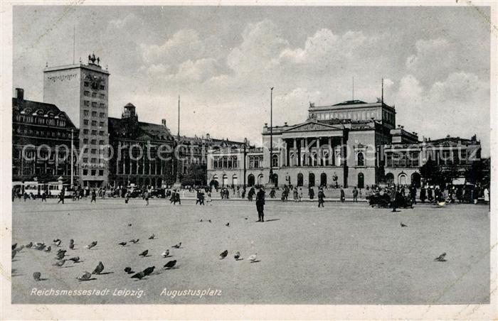 LEIPZIG Sachsen Augustusplatz