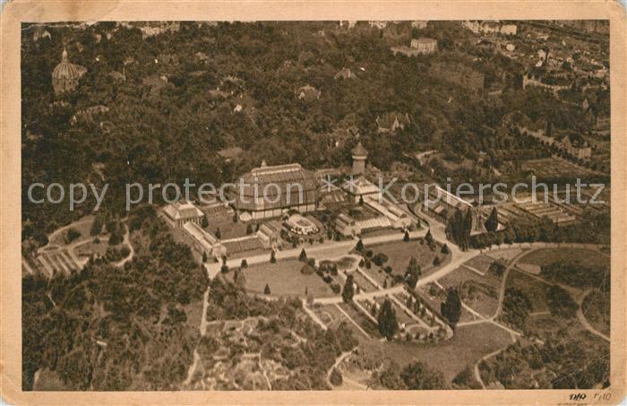 Dahlem Berlin Fliegeraufnahme Botanischer Garten Schauhaeuser