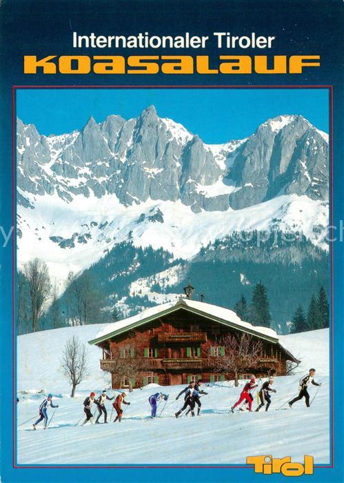 Kitzbuehel Tirol Internationaler Tiroler Koasalauf