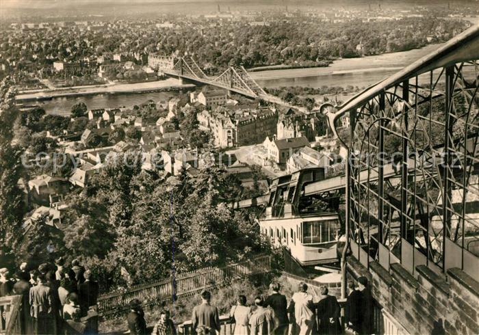 Dresden Fliegeraufnahme Loschwitz Blasewitz