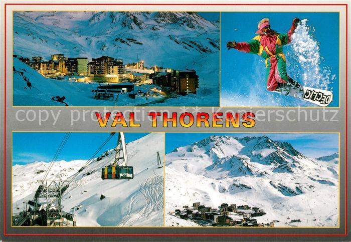 Val Thorens Savoie Winterlandschaften
