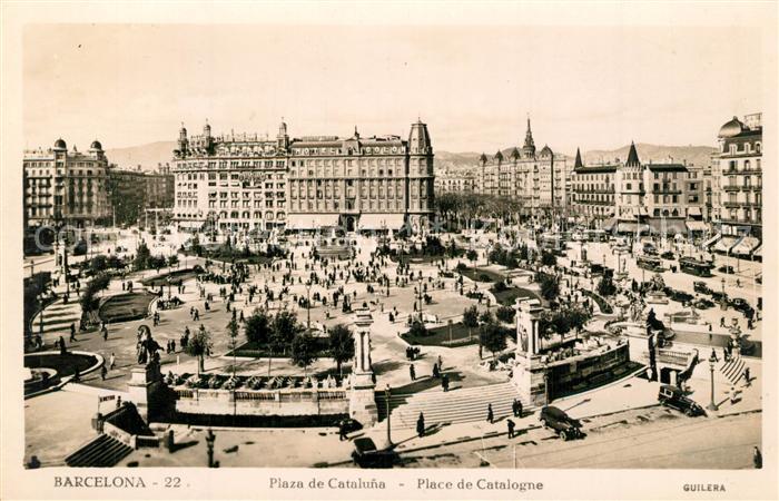 Barcelona Cataluna Plaza de Cataluna
