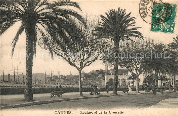 Cannes Alpes-Maritimes Boulevard de la Croisette