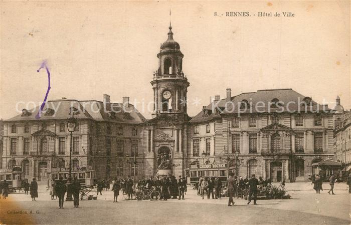 Rennes Ille-et-Vilaine Hotel de Ville