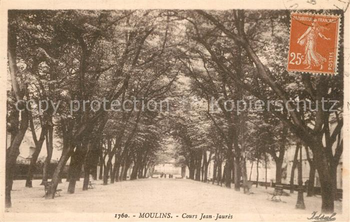 Moulins Allier Cours Jean Jaures